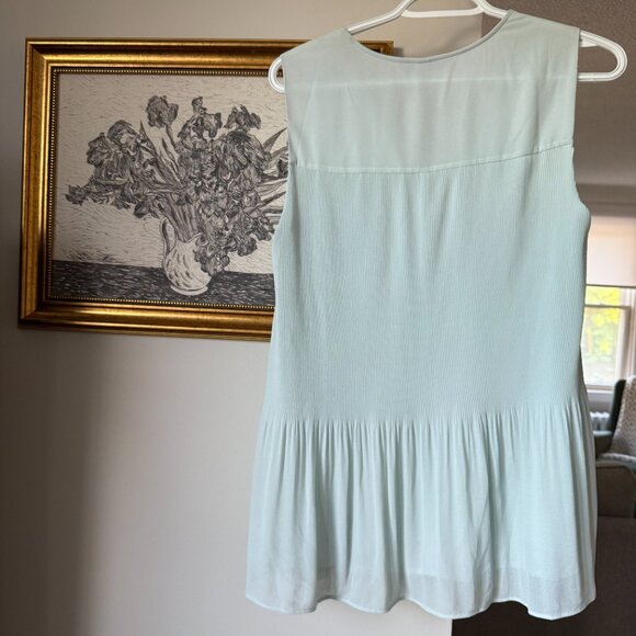 H&M Baby Blue Blouse - Picture 2 of 5
